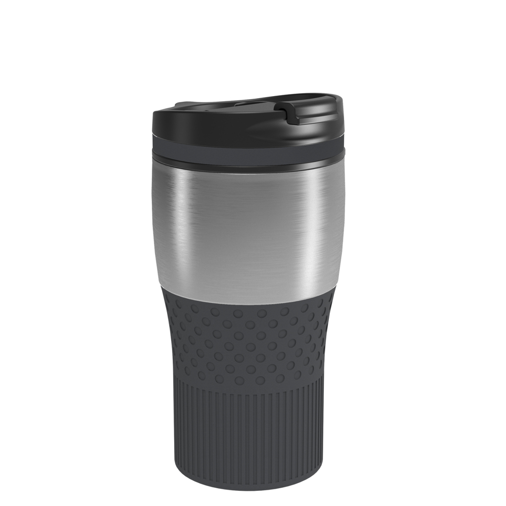 Thermobecher RETUMBLER-BAYAMO MEZZO CORPORATE - dunkelgrau, silber