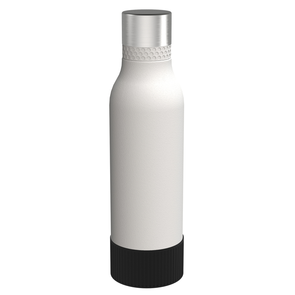 Trinkflasche RETUMBLER-myTOULON II 820 - schwarz, silber, weiß