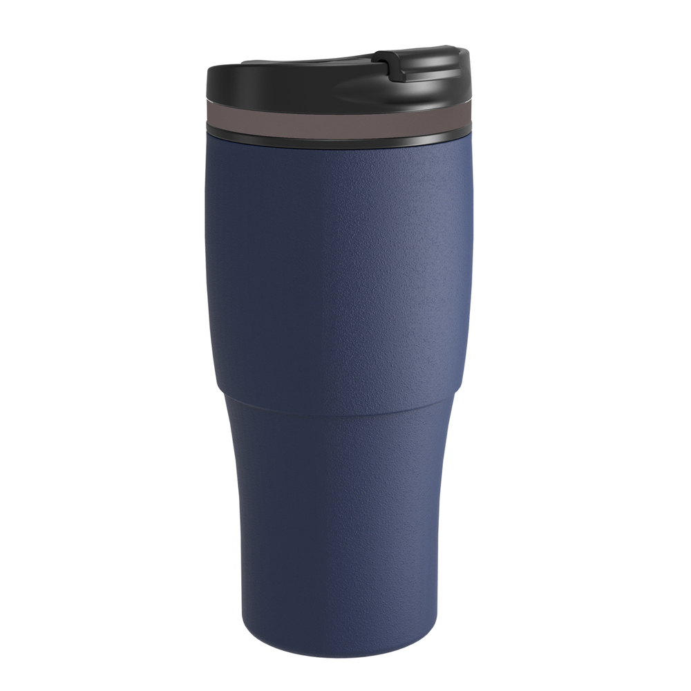 Thermobecher RETUMBLER-myBAYAMO GRANDE II - braun, marineblau
