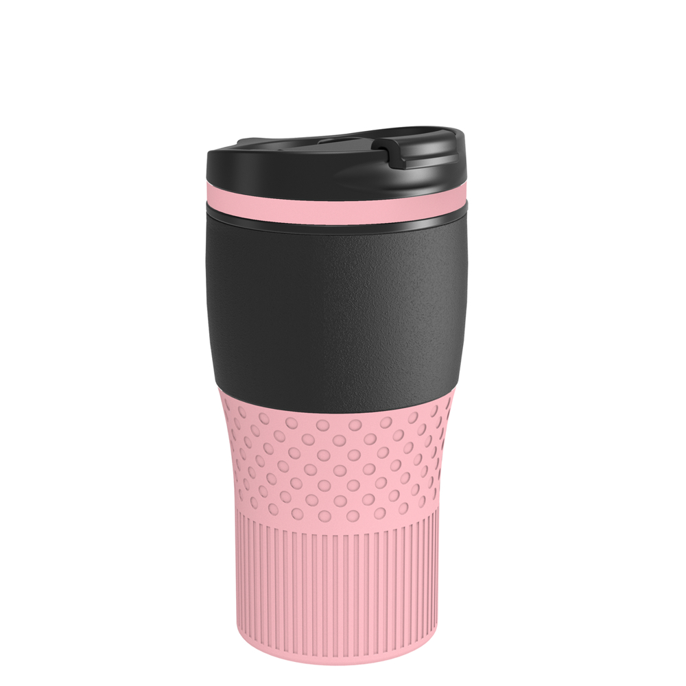 Thermobecher RETUMBLER-BAYAMO MEZZO CORPORATE - hellmagenta, rose, schwarz