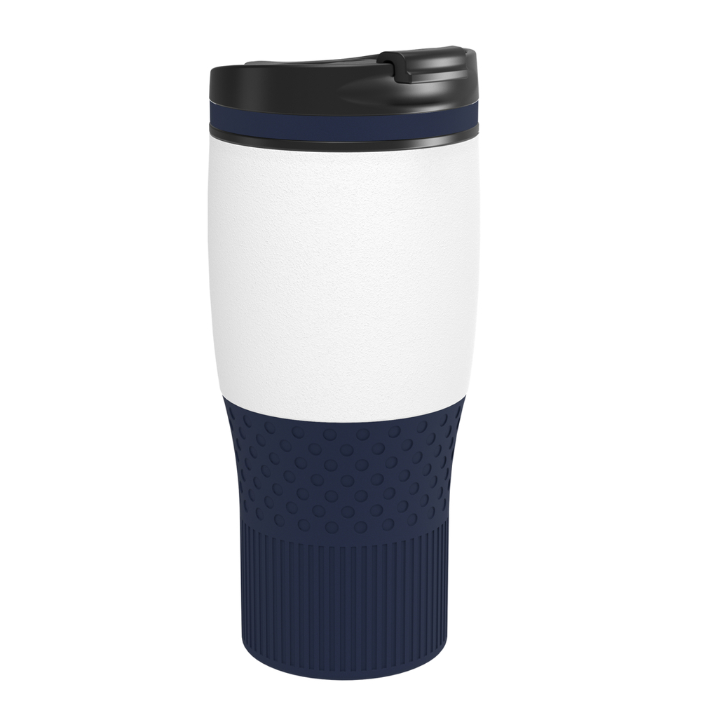 Thermobecher RETUMBLER-myBAYAMO GRANDE II - weiß, marineblau