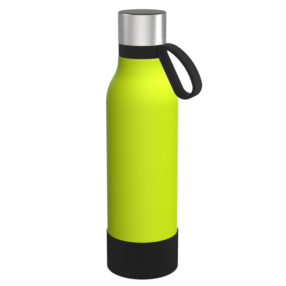 Trinkflasche RETUMBLER-myTOULON II 820 - schwarz, hellgrün