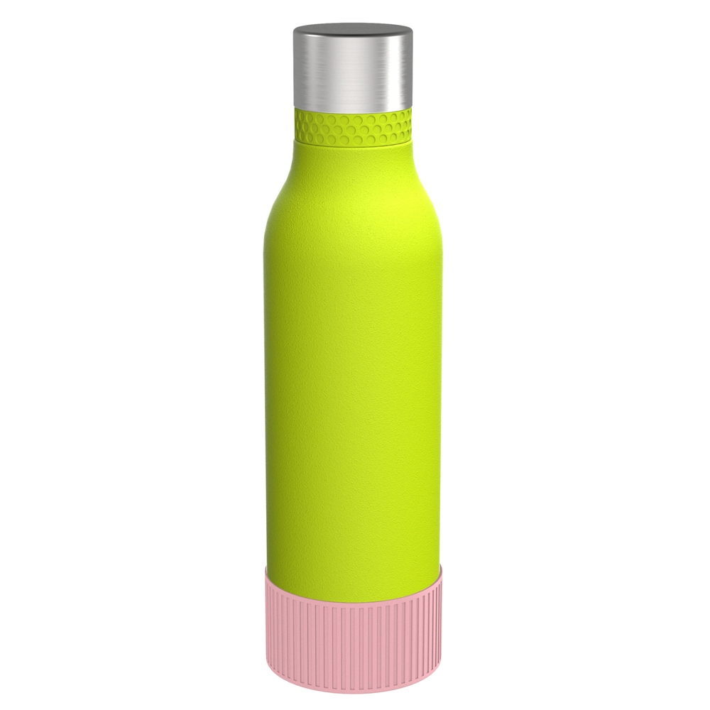 Trinkflasche RETUMBLER-myTOULON II 820 - hellmagenta, rose, hellgrün