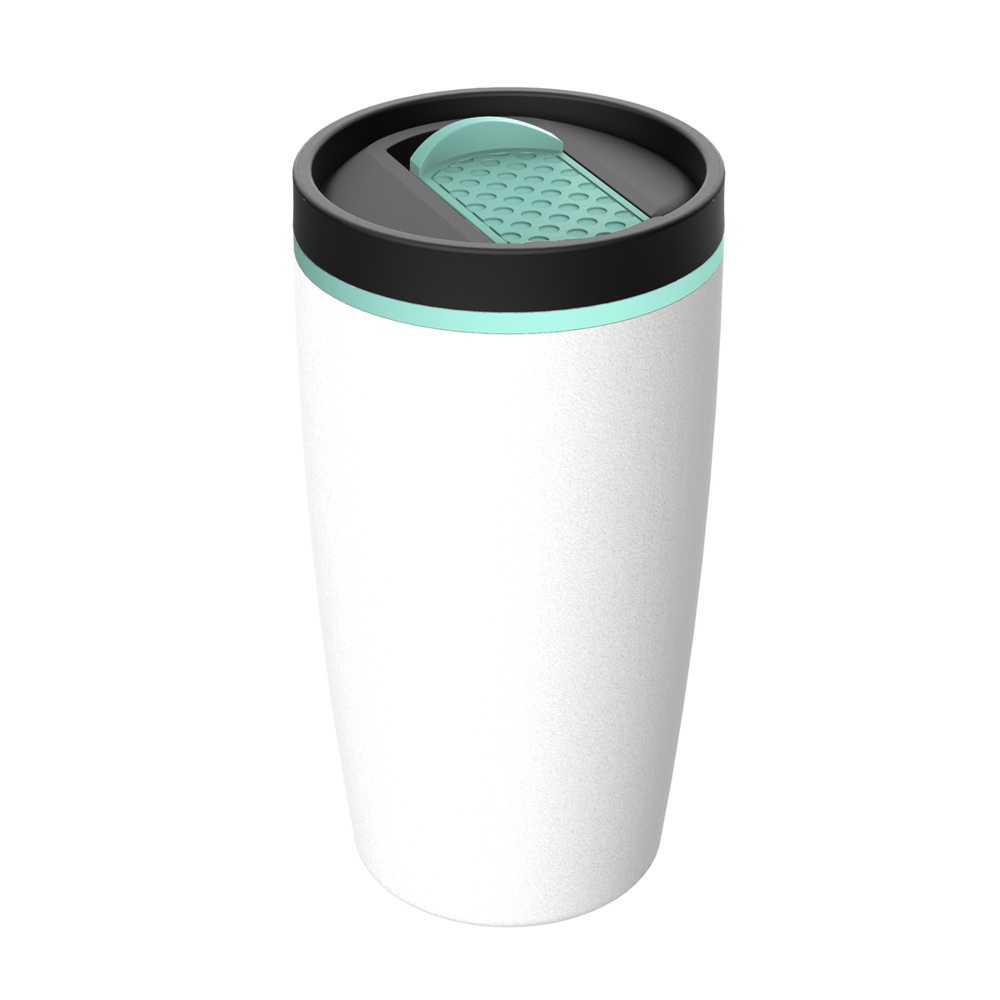 Thermobecher RETUMBLER-METZ - mint, weiß