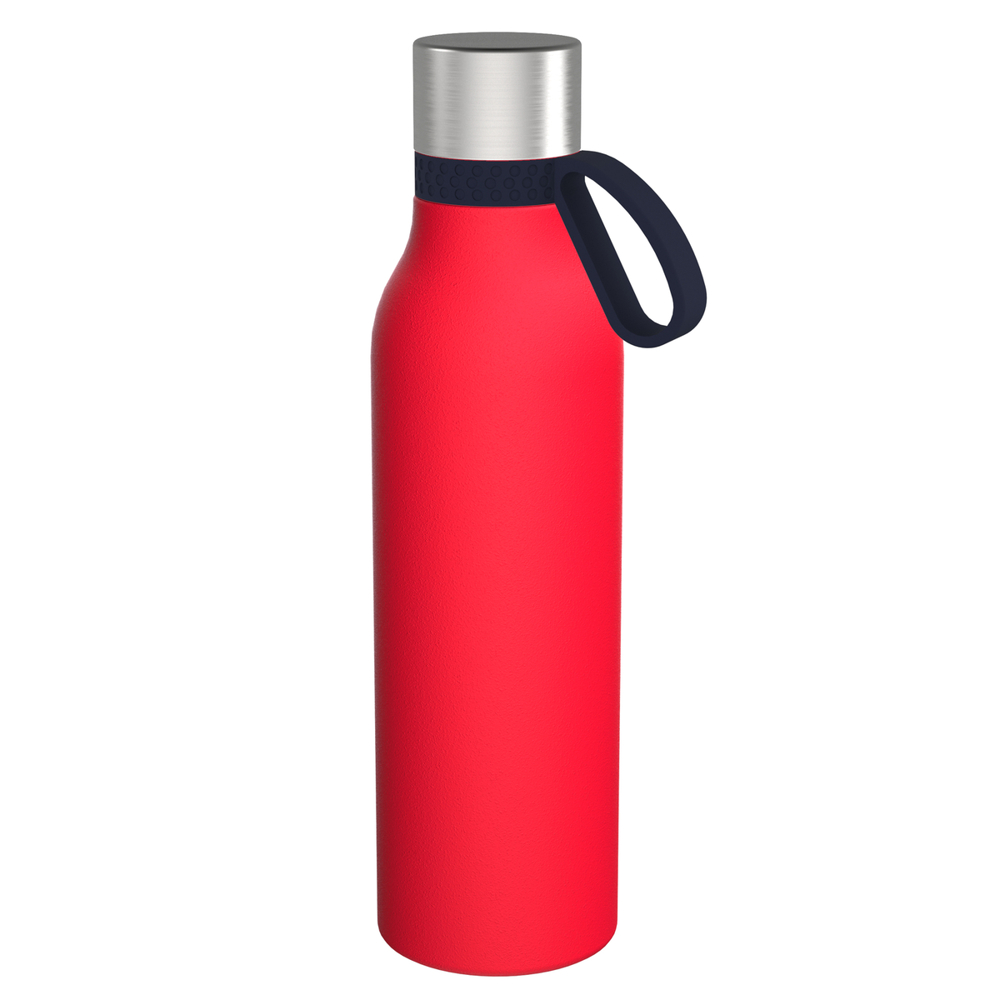 Trinkflasche RETUMBLER-myTOULON II 820 - rot, marineblau