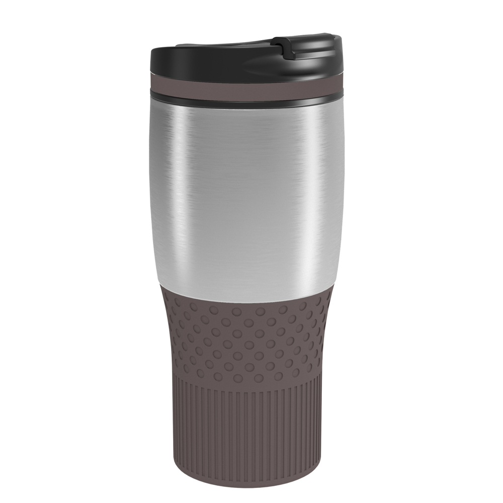 Thermobecher RETUMBLER-myBAYAMO GRANDE II - braun, silber