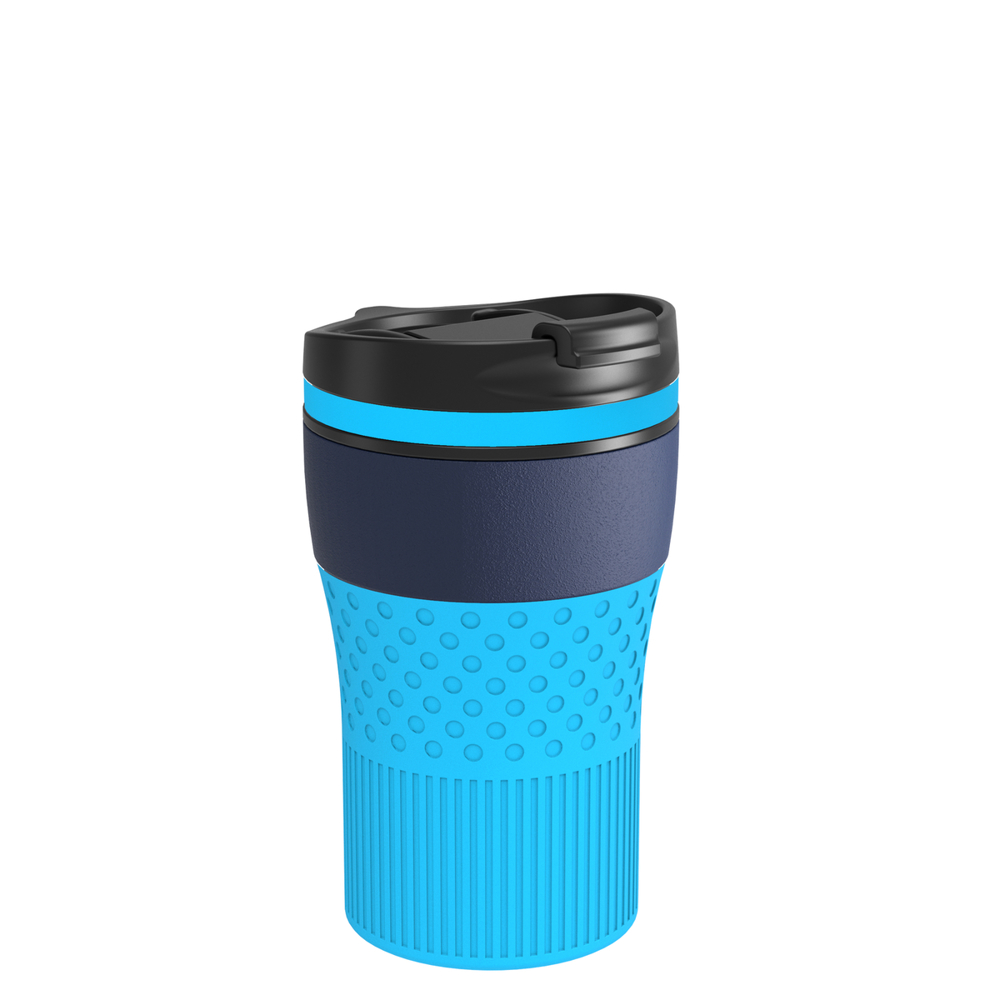 Thermobecher RETUMBLER-BAYAMO CORPORATE - cyan, marineblau, schwarz