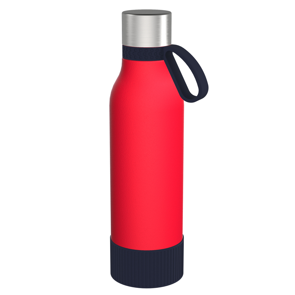 Trinkflasche RETUMBLER-myTOULON II 820 - rot, marineblau