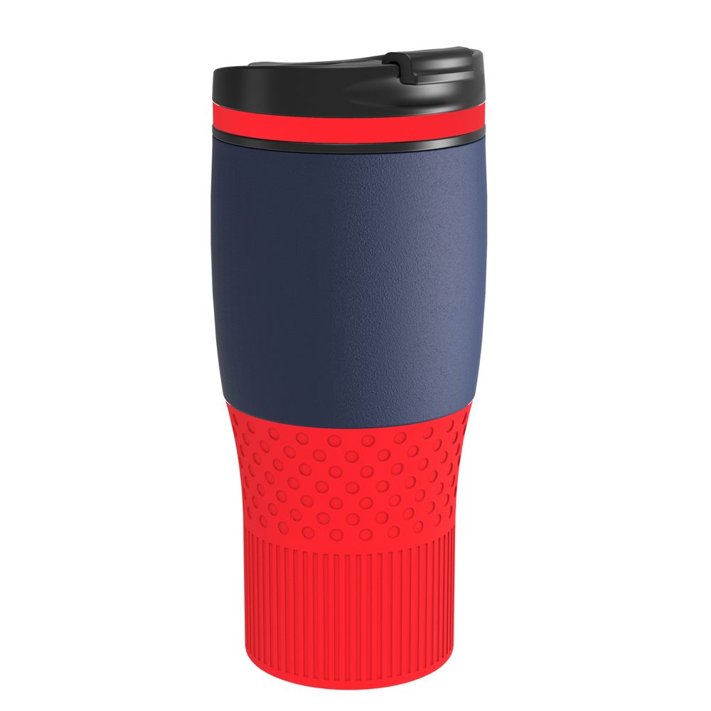 Thermobecher RETUMBLER-myBAYAMO GRANDE II - rot, marineblau
