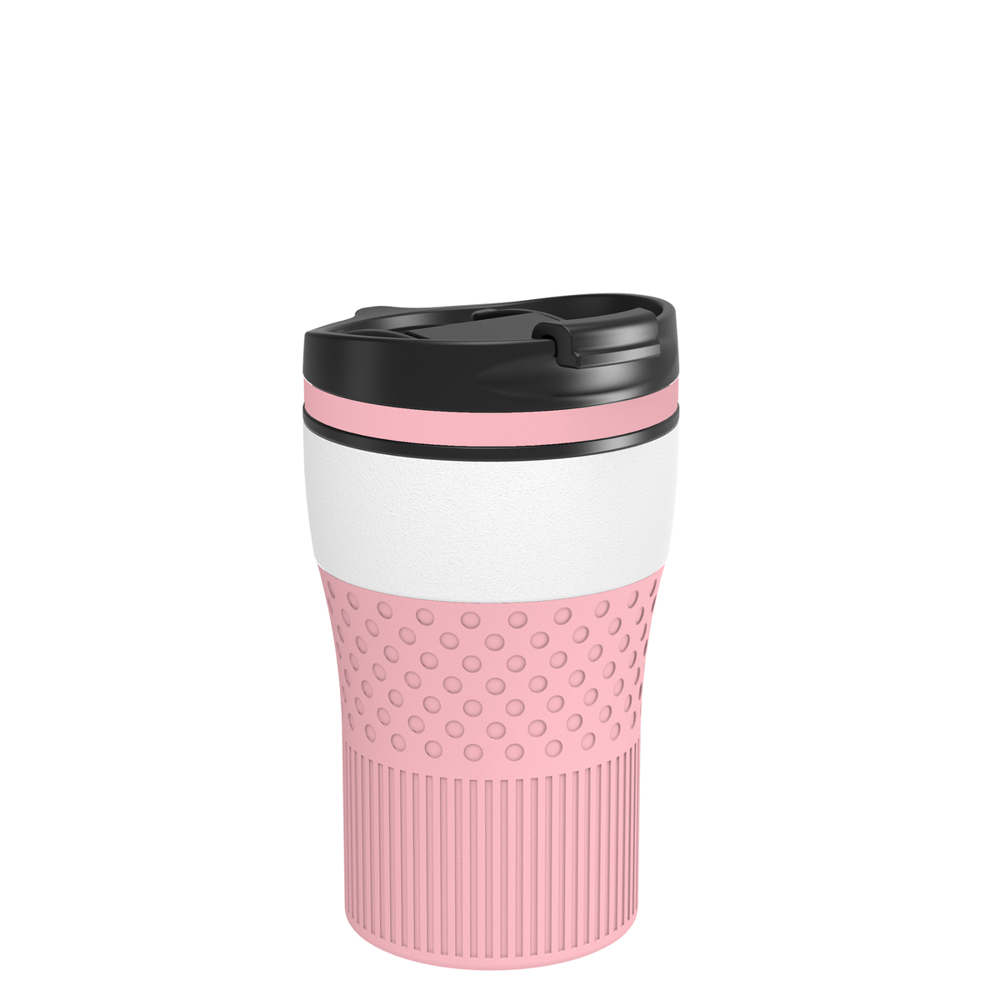 Thermobecher RETUMBLER-BAYAMO CORPORATE - weiß, hellmagenta, rose