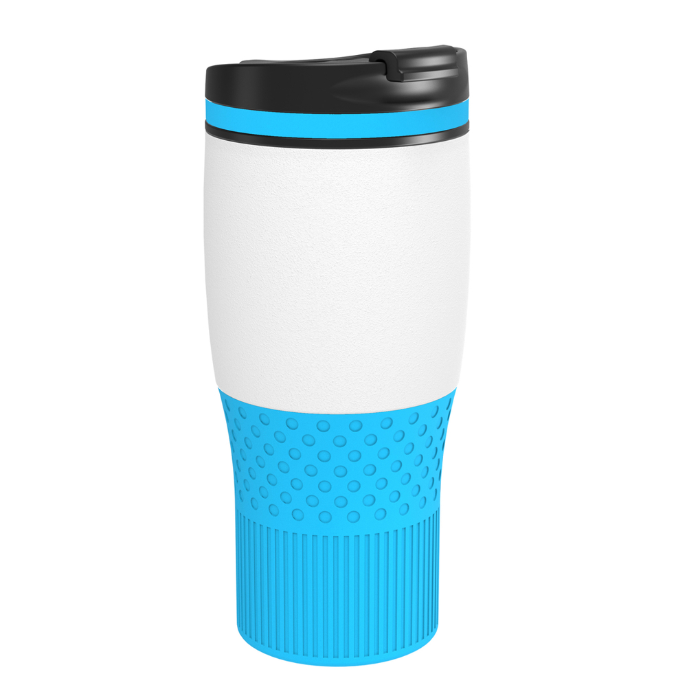 Thermobecher RETUMBLER-myBAYAMO GRANDE II - cyan, weiß