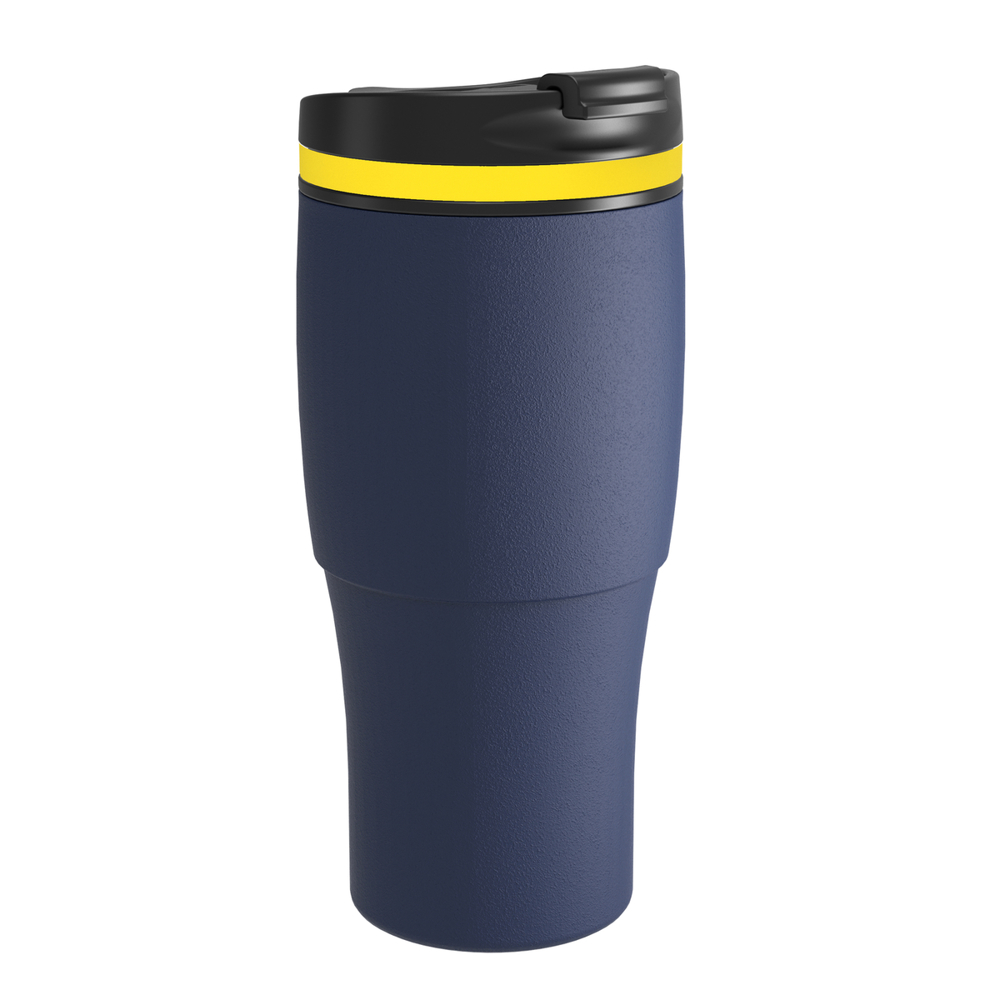 Thermobecher RETUMBLER-myBAYAMO GRANDE II - gelb, marineblau