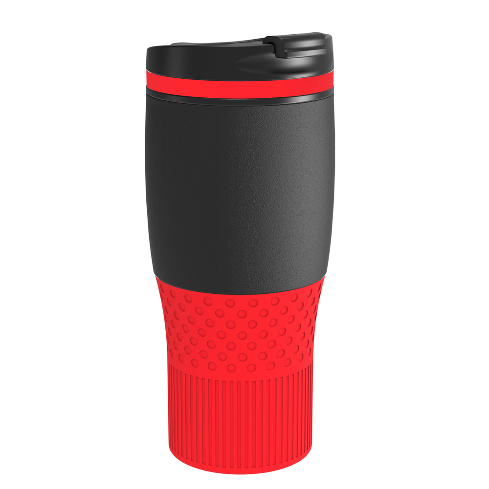 Thermobecher RETUMBLER-myBAYAMO GRANDE II - rot, schwarz