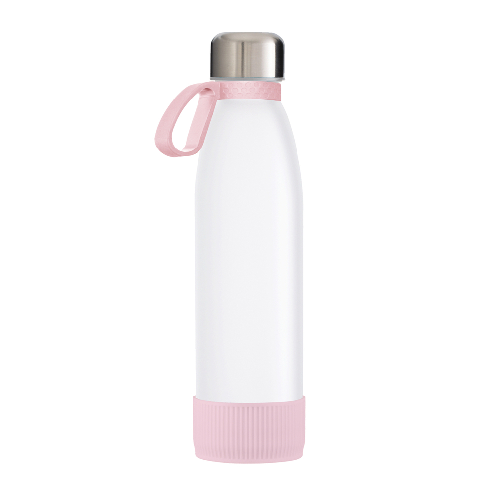 hellmagenta, rose, silber, weiß