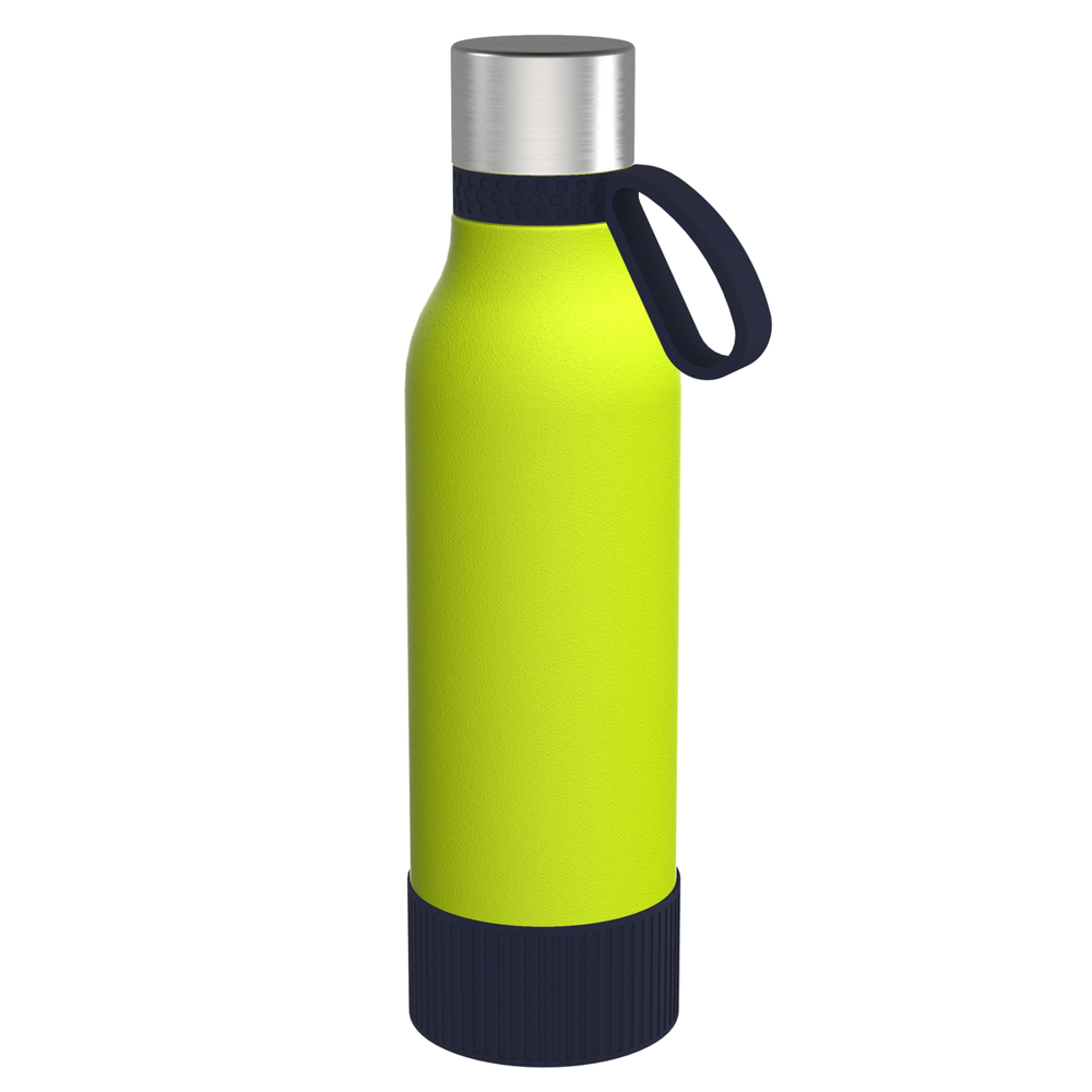 Trinkflasche RETUMBLER-myTOULON II 820 - hellgrün, marineblau