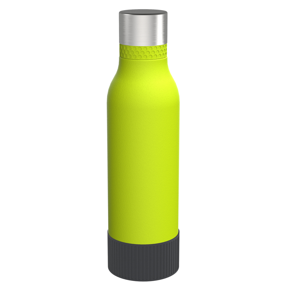 Trinkflasche RETUMBLER-myTOULON II 820 - dunkelgrau, hellgrün