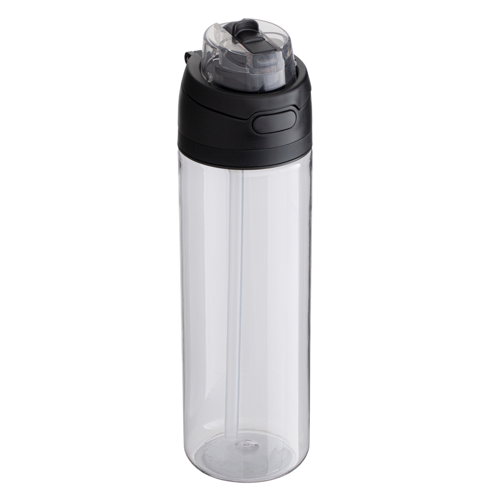 Trinkflasche RETUMBLER-URBIX SPORT - schwarz, transparent / transparent
