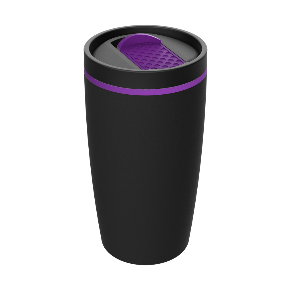 Thermobecher RETUMBLER-METZ - lila, schwarz