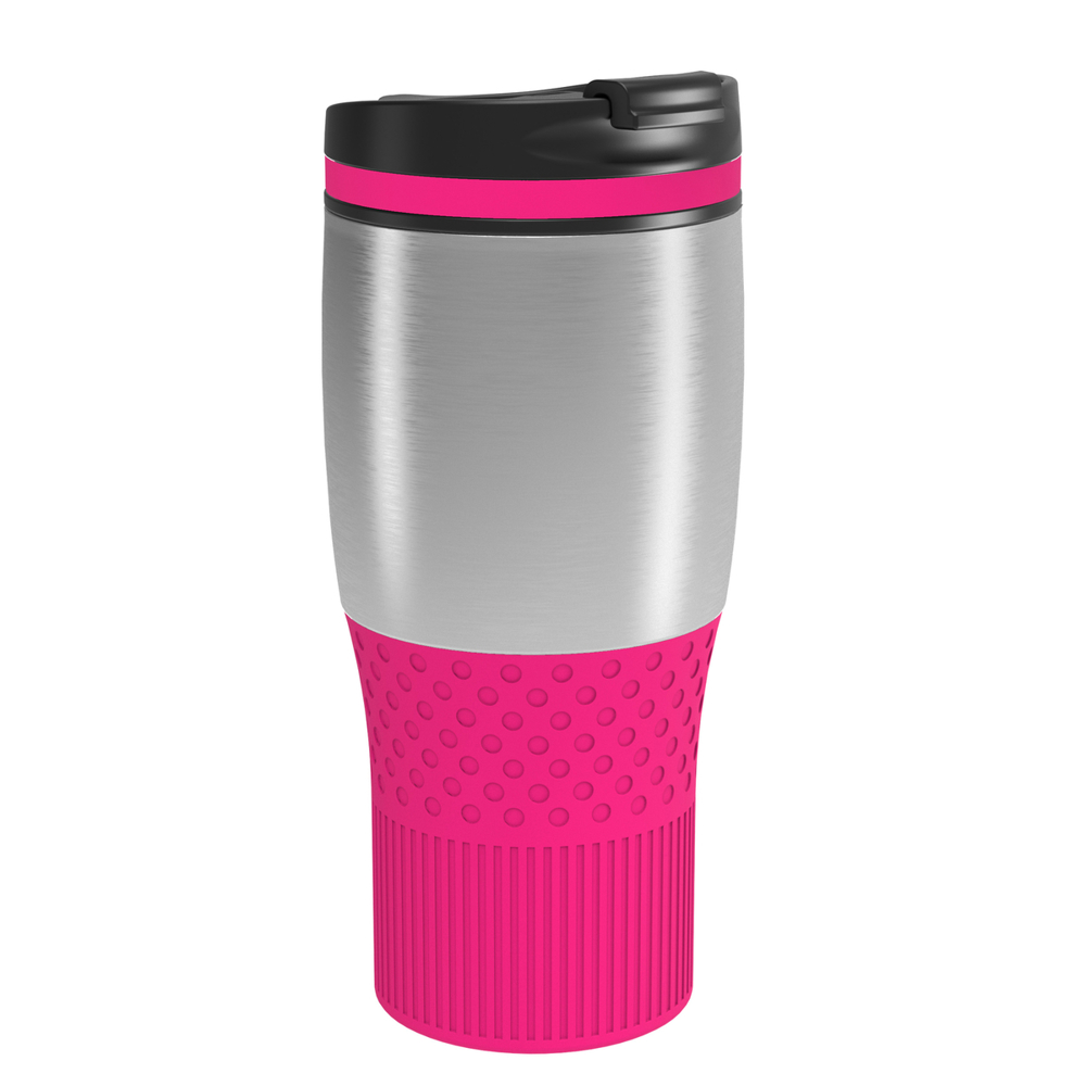 Thermobecher RETUMBLER-myBAYAMO GRANDE II - magenta, silber