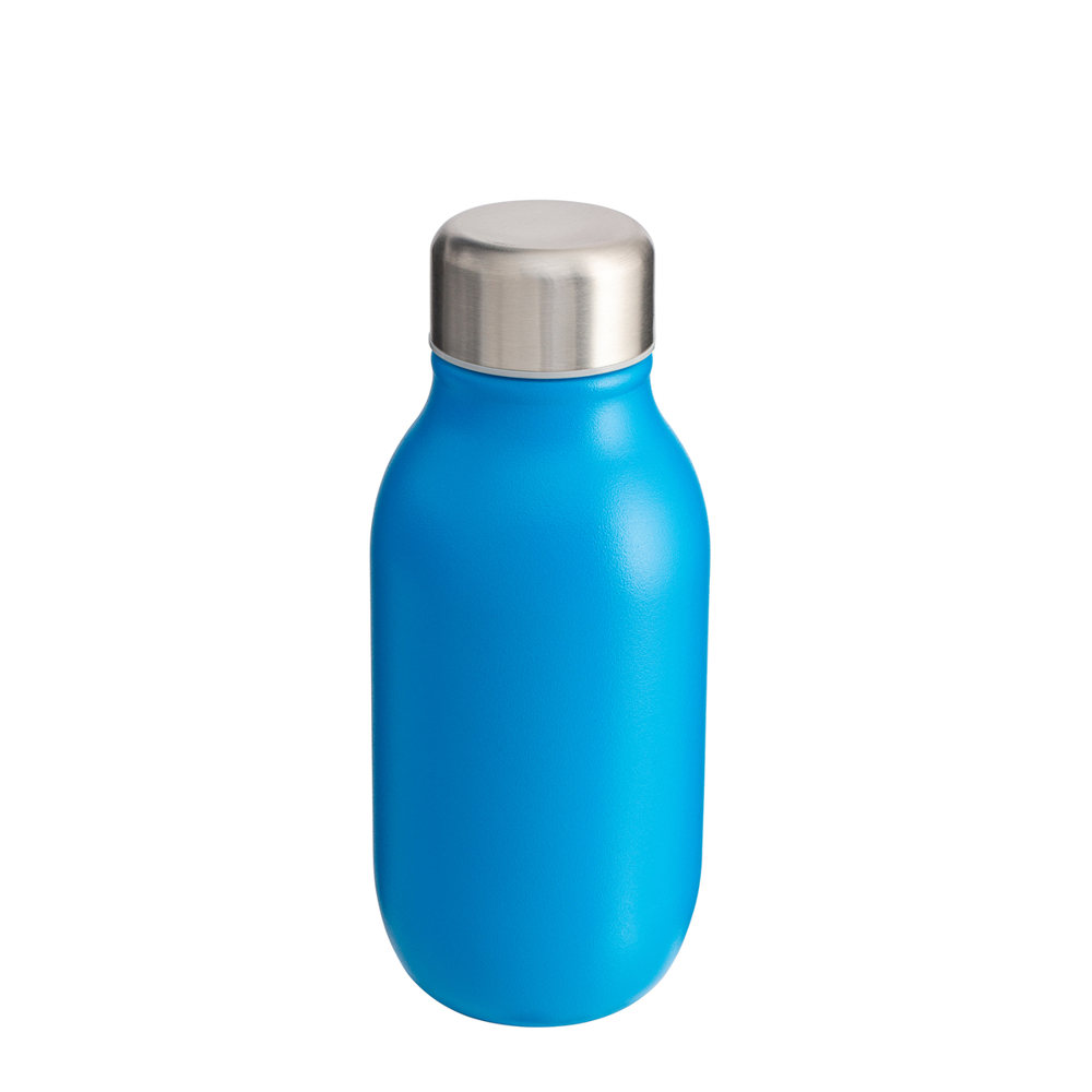 Thermotrinkflasche RETUMBLER-TALINN - silber, cyan / cyan